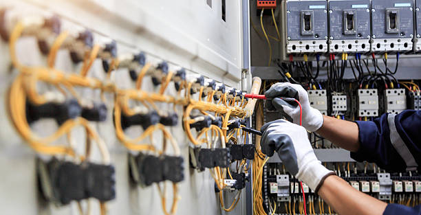 Professional Electrician technician working in Anacortes, WA